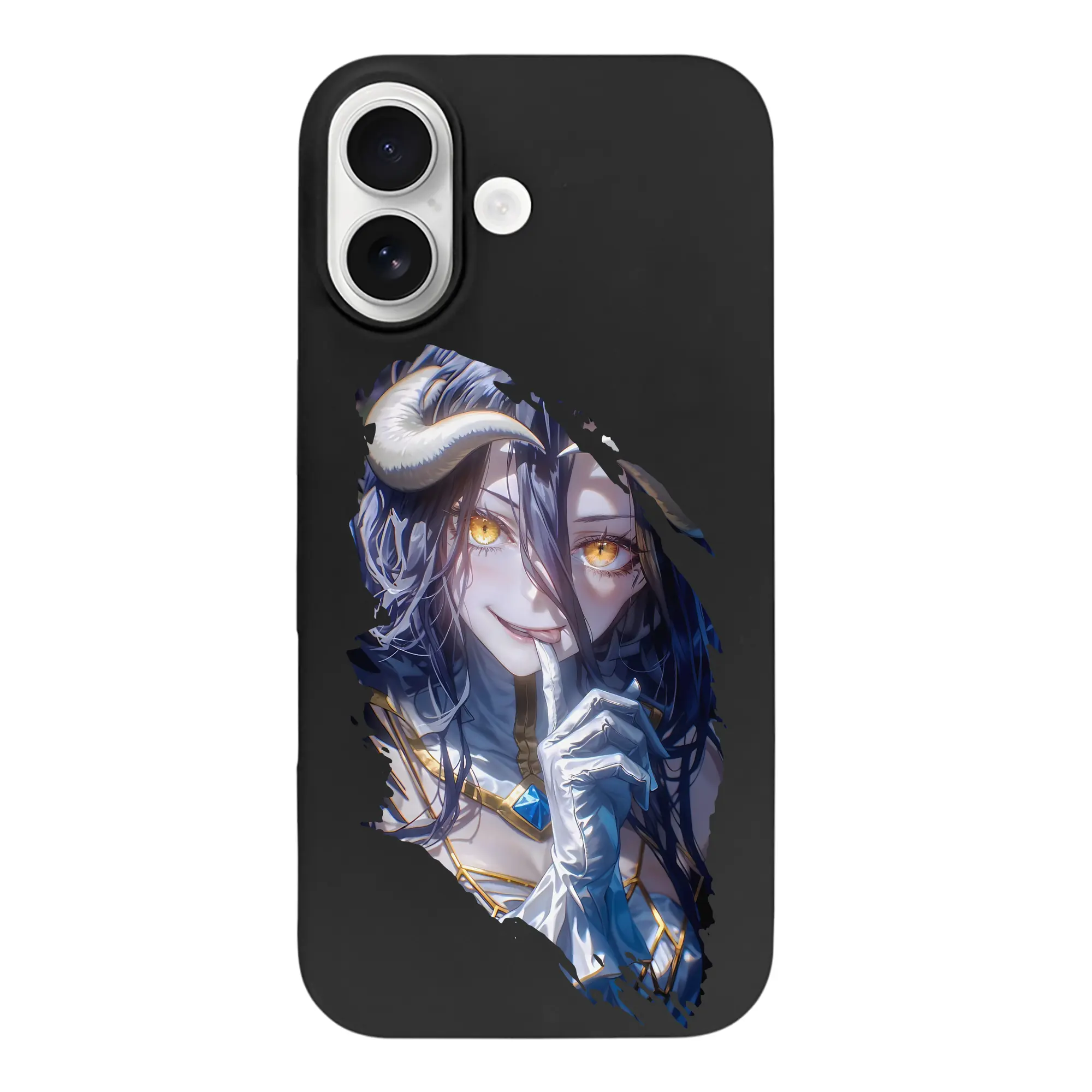 オーバーロード グッズ アルベド - iPhone 17 シリーズ シリコンケース 薄型 耐衝撃 指紋防止 ソフトタッチカバー 精密フィット 傷防止 保護ケース iPhone 17/17 Air/17 Pro/17 Pro Max 対応